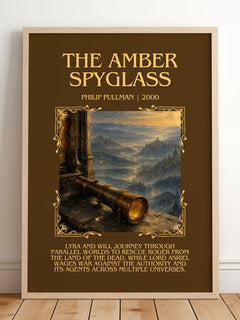 The Amber Spyglass Minimalist Book Poster by Philip Pullman – image 2