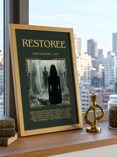 Restoree Minimalist Book Poster by Anne McCaffrey – image 3