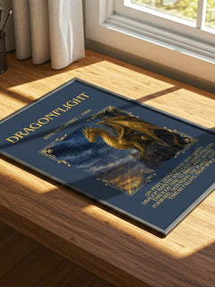 Dragonflight Minimalist Book Poster by Anne McCaffrey – image 4