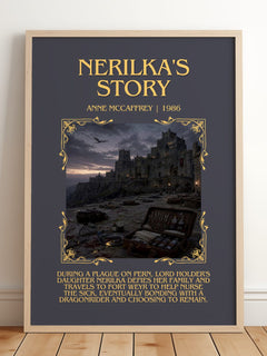 Nerilka's Story Minimalist Book Poster by Anne McCaffrey – image 2