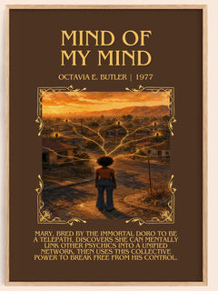 Mind of My Mind Minimalist Book Poster by Octavia E. Butler – image 1