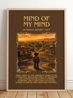 Mind of My Mind Minimalist Book Poster by Octavia E. Butler – image 2