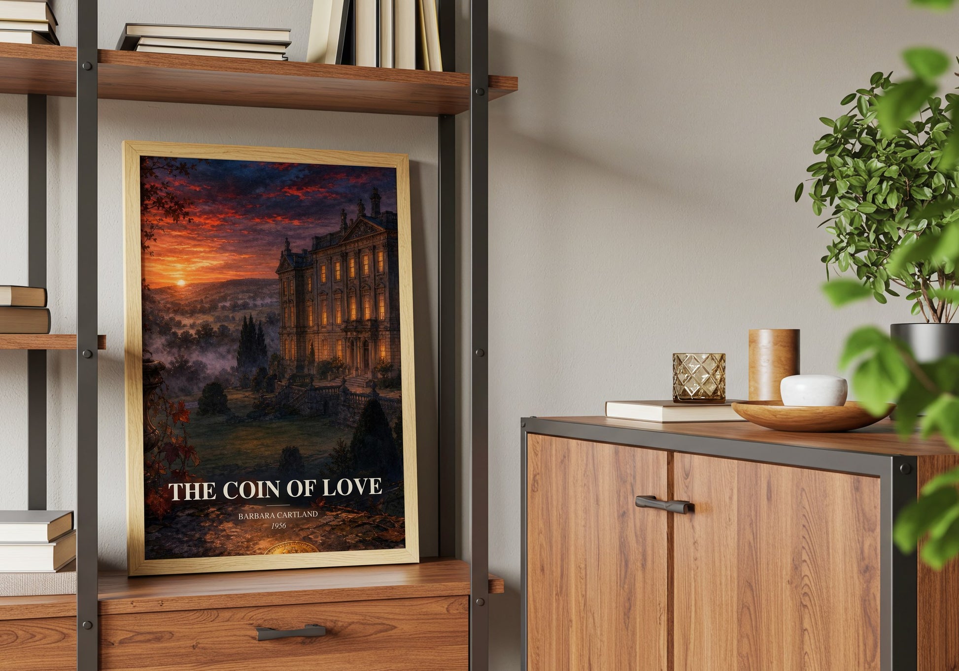 The Coin Of Love book watercolour illustration paper finish options – matte satin gloss
