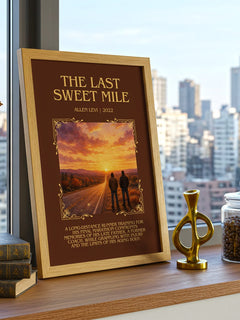 The Last Sweet Mile Minimalist Book Poster by Allen Levi – image 3