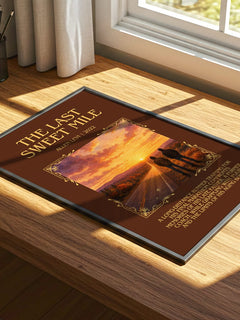 The Last Sweet Mile Minimalist Book Poster by Allen Levi – image 4