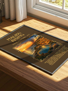 Malibu Rising Minimalist Book Poster by Taylor Jenkins Reid – image 4