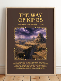 The Way of Kings Minimalist Book Poster by Brandon Sanderson – image 2