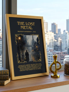 The Lost Metal Minimalist Book Poster by Brandon Sanderson – image 3