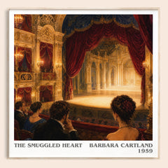 The Smuggled Heart Literary Art Print by Barbara Cartland – image 1