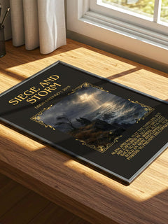 Siege and Storm Minimalist Book Poster by Leigh Bardugo – image 4