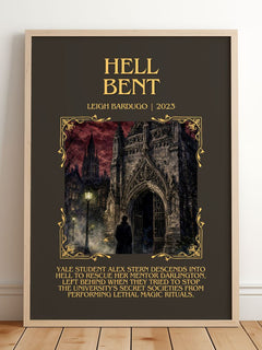 Hell Bent Minimalist Book Poster by Leigh Bardugo – image 2