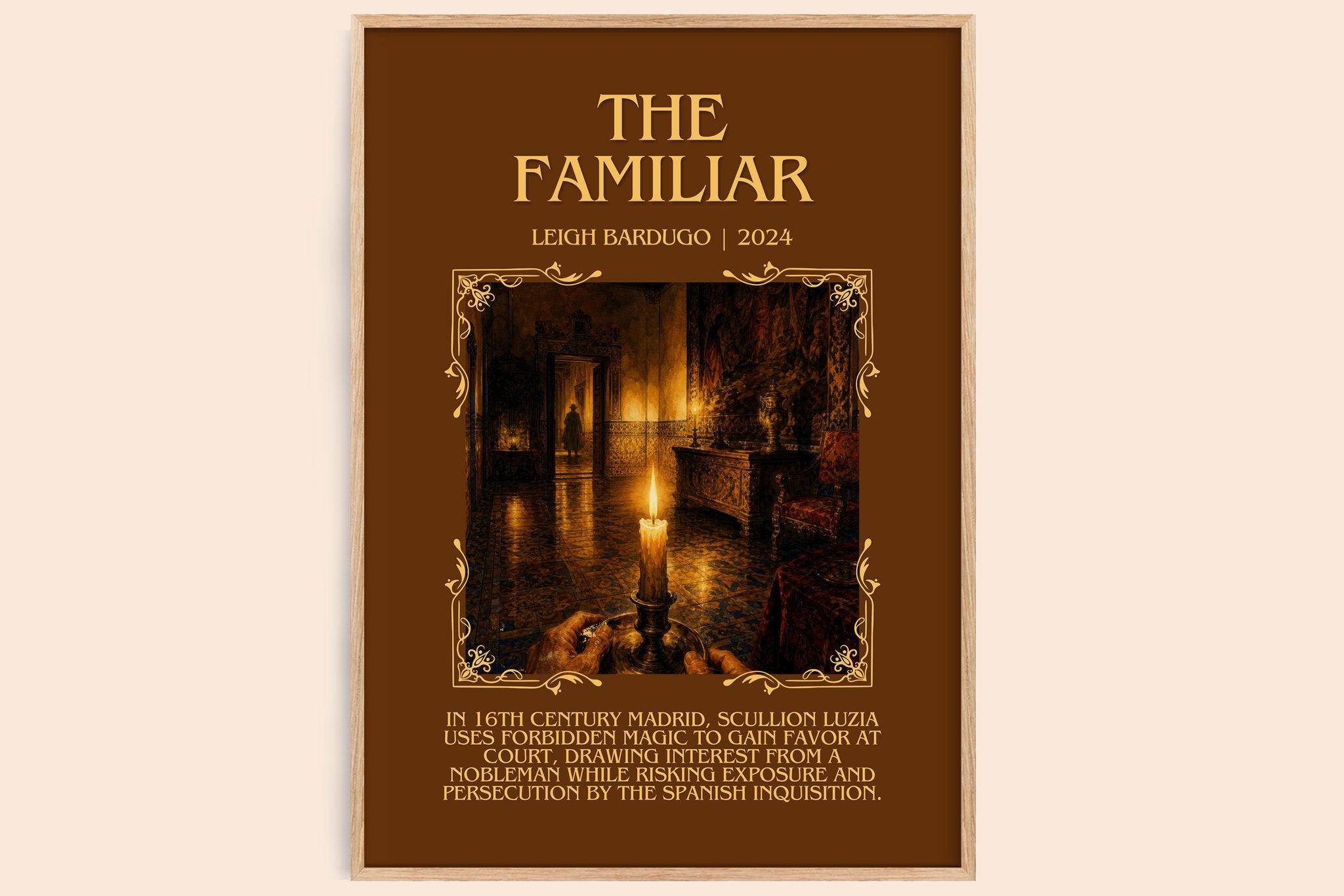 The Familiar Minimalist Book Poster by Leigh Bardugo