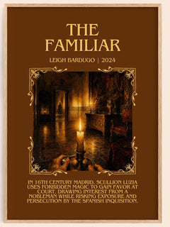 The Familiar Minimalist Book Poster by Leigh Bardugo – image 1