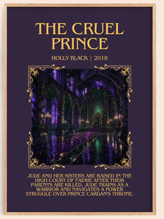 The Cruel Prince Minimalist Book Poster by Holly Black – image 1