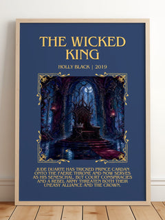 The Wicked King Minimalist Book Poster by Holly Black – image 2