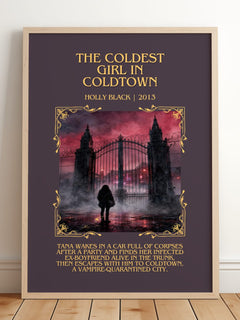 The Coldest Girl in Coldtown Minimalist Book Poster by Holly Black – image 2