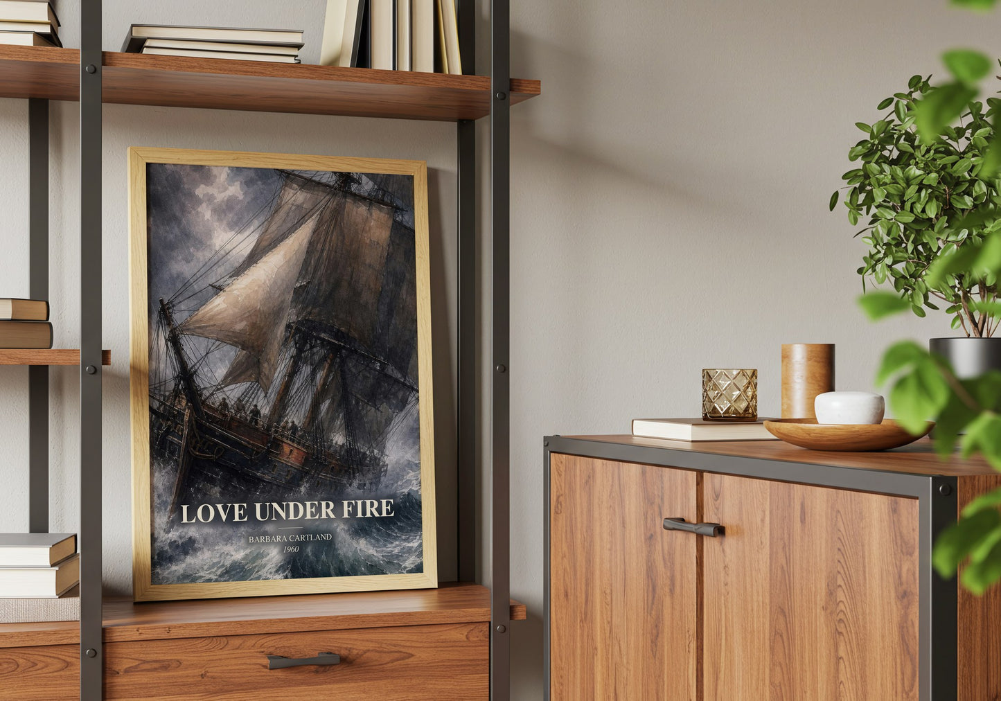 Love Under Fire book watercolour illustration paper finish options – matte satin gloss