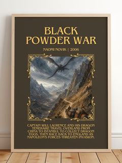 Black Powder War Minimalist Book Poster by Naomi Novik – image 2
