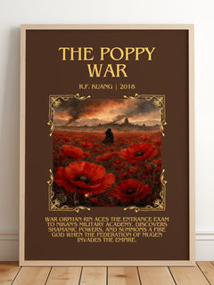 The Poppy War Minimalist Book Poster by R.F. Kuang – image 2