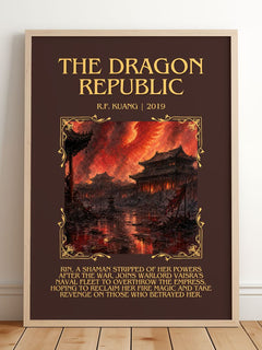 The Dragon Republic Minimalist Book Poster by R.F. Kuang – image 2