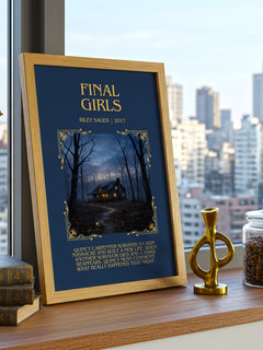 Final Girls Minimalist Book Poster by Riley Sager – image 3
