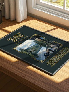 The House Across the Lake Minimalist Book Poster by Riley Sager – image 4