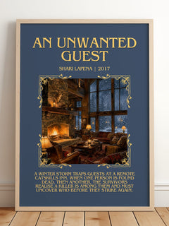 An Unwanted Guest Minimalist Book Poster by Shari Lapena – image 2