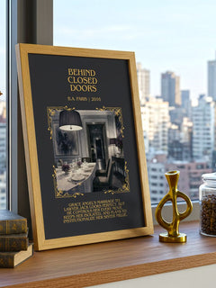 Behind Closed Doors Minimalist Book Poster by B.A. Paris – image 3