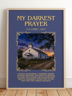 My Darkest Prayer Minimalist Book Poster by S.A. Cosby – image 2