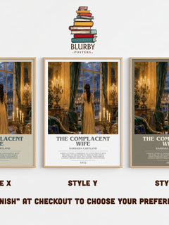The Complacent Wife Bookish Wall Art by Barbara Cartland – image 4