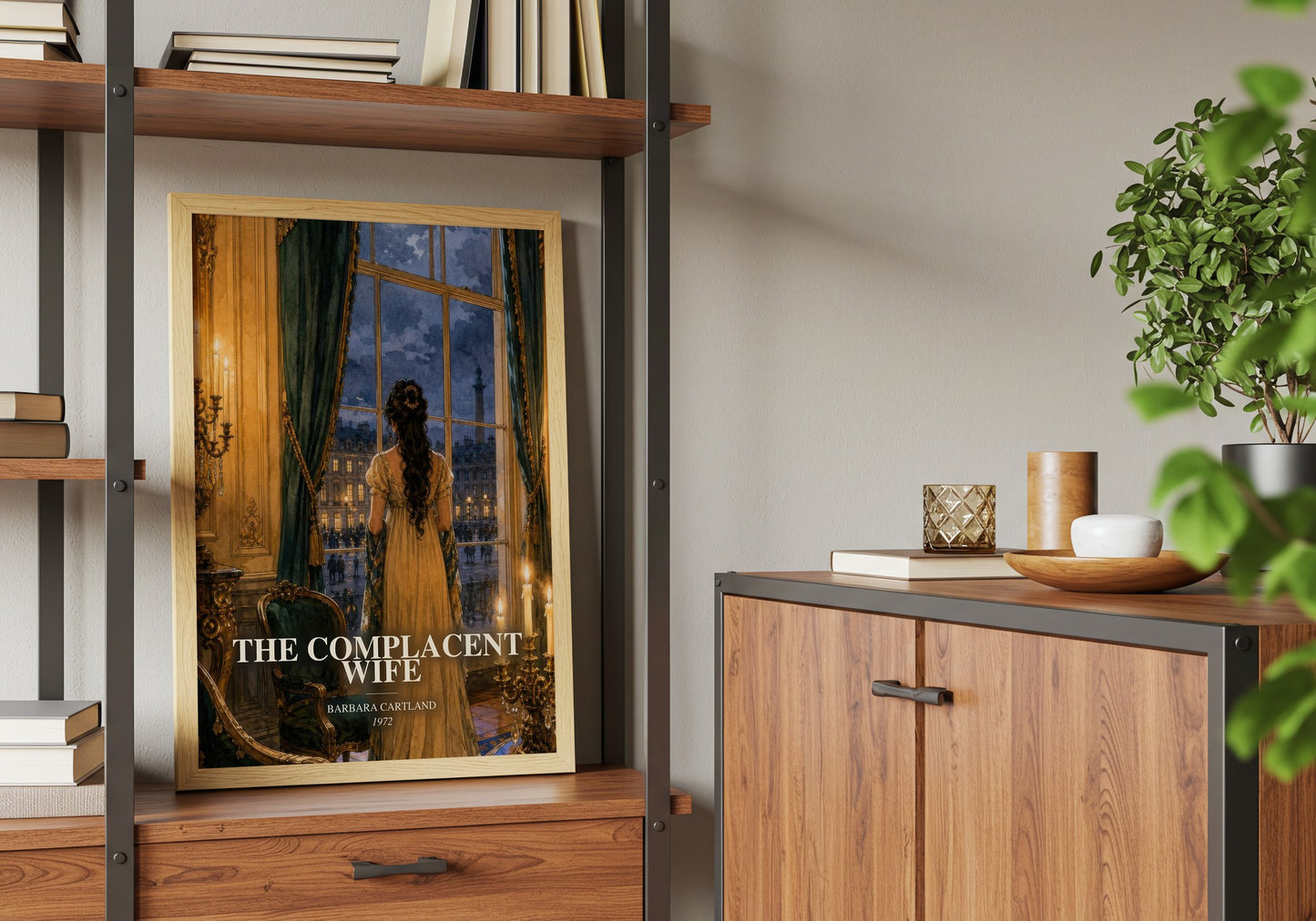 The Complacent Wife book watercolour illustration paper finish options – matte satin gloss