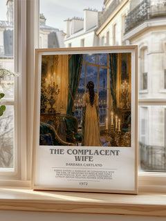 The Complacent Wife Bookish Wall Art by Barbara Cartland – image 2