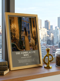 The Complacent Wife Bookish Wall Art by Barbara Cartland – image 3