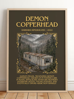 Demon Copperhead Minimalist Book Poster by Barbara Kingsolver – image 2