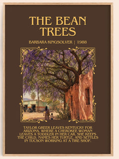 The Bean Trees Minimalist Book Poster by Barbara Kingsolver – image 1