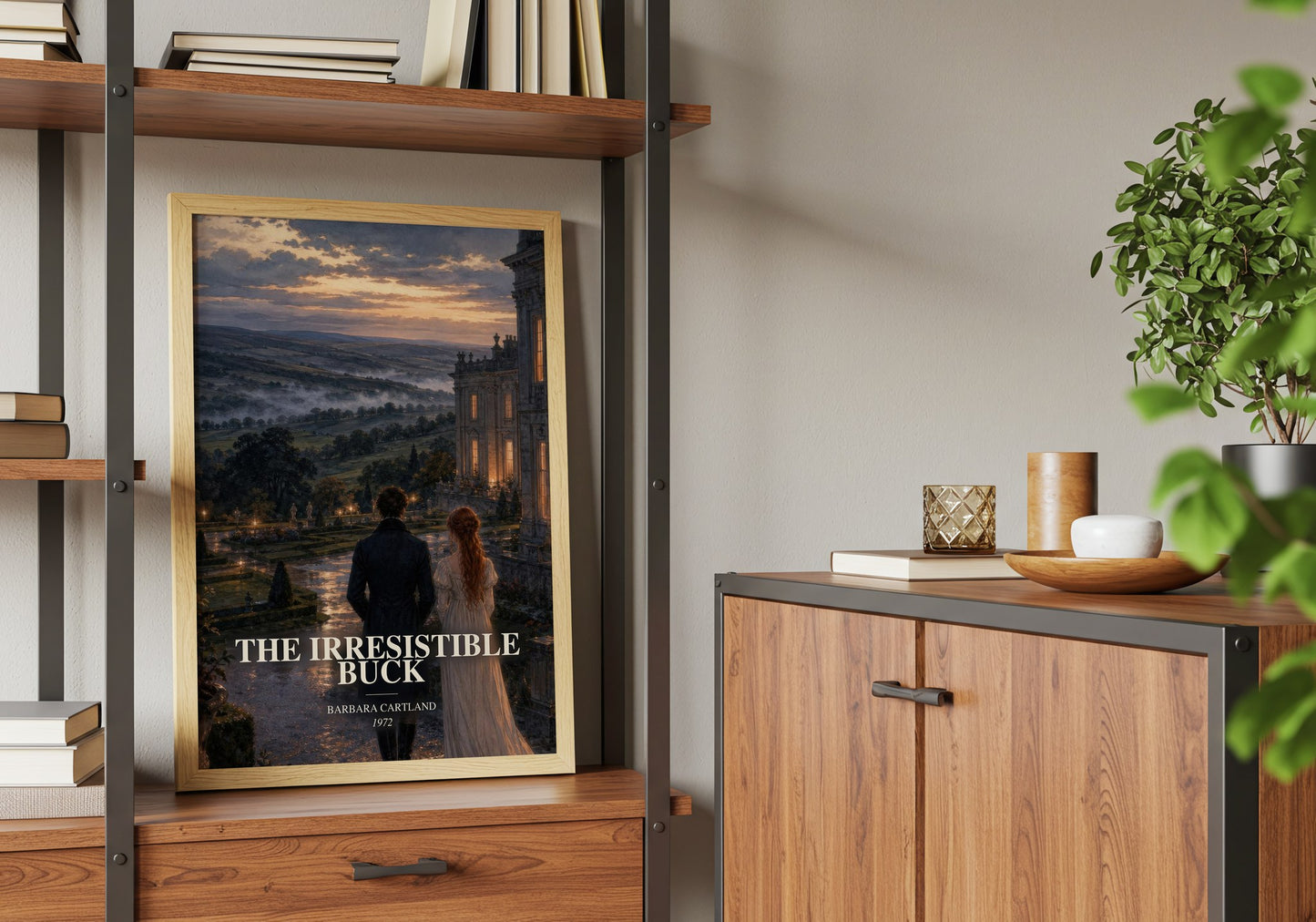 The Irresistible Buck book watercolour illustration paper finish options – matte satin gloss