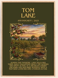 Tom Lake Minimalist Book Poster by Ann Patchett – image 1