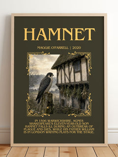 Hamnet Minimalist Book Poster by Maggie O'Farrell – image 2
