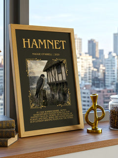 Hamnet Minimalist Book Poster by Maggie O'Farrell – image 3