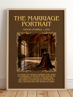 The Marriage Portrait Minimalist Book Poster by Maggie O'Farrell – image 2