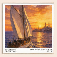 The Daring Deception Literary Art Print by Barbara Cartland – image 1