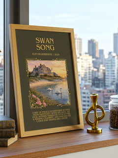 Swan Song Minimalist Book Poster by Elin Hilderbrand – image 3