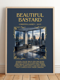 Beautiful Bastard Minimalist Book Poster by Christina Lauren – image 2