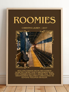 Roomies Minimalist Book Poster by Christina Lauren – image 2