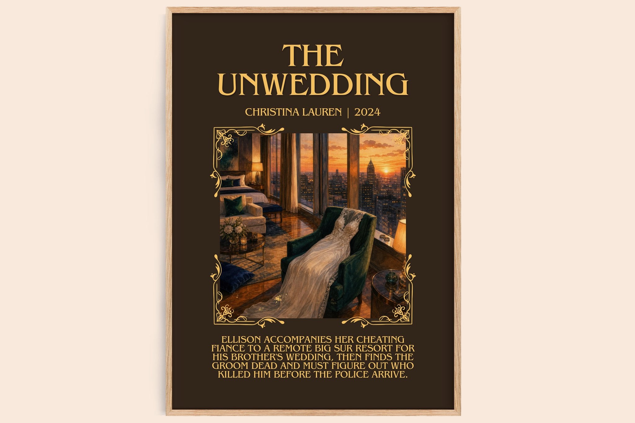 The Unwedding Minimalist Book Poster by Christina Lauren