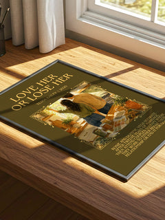 Love Her or Lose Her Minimalist Book Poster by Tessa Bailey – image 4