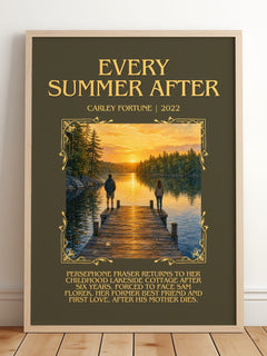 Every Summer After Minimalist Book Poster by Carley Fortune – image 2