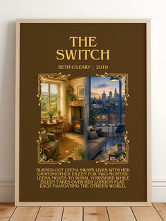 The Switch Minimalist Book Poster by Beth O'Leary – image 2