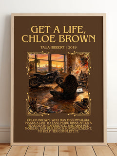 Get a Life, Chloe Brown Minimalist Book Poster by Talia Hibbert – image 2
