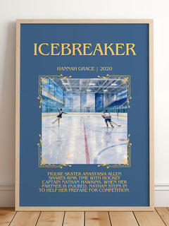 Icebreaker Minimalist Book Poster by Hannah Grace – image 2